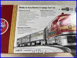 LIONEL SANTA FE Super Chief Bluetooth O Gauge Train Set 6-84719 Complete In Box