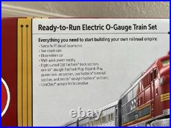 LIONEL SANTA FE Super Chief Bluetooth O Gauge Train Set 6-84719 Complete In Box