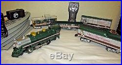LIONEL SILVER BELLS CHRISTMAS MUSICAL TRAIN SET With REMOTE CONTROL & TRACKS