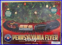 LIONEL TRAIN SET PENNSYLVANIA FLYER G Gauge BATTERY POWERED 2015 NIB 7-11685 NEW