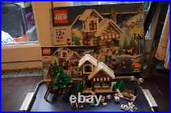 Lego 10199 set holiday Christmas winter village toy shop boxed with instructions