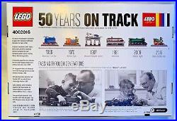 Lego (4002016) 50 Years on Track Employee Christmas Gift 2016 Rare Exclusive