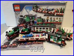 Lego Christmas Train 10173 Retired 2006 Set with Instructions 7 Minifigs COMPLETE