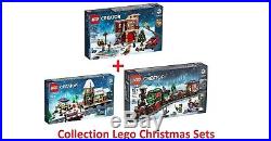Lego Collection Creator Expert Christmas Sets 10254 + 10259 + 10263 New
