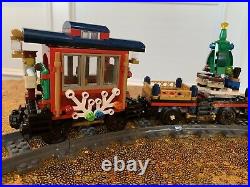 Lego Creator 10254 Winter Village Holiday Train 100% Complete No Box Christmas Lego Creator 10254 Winter Village Holiday Train 100% Complete No Box Christmas