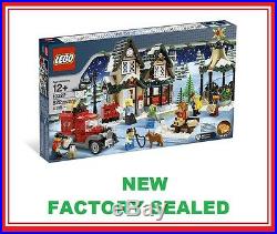 Lego Creator Christmas Winter Village City Post Office set 10222 New 7 minifig @