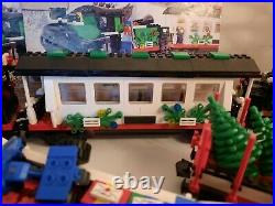 Lego christmas winter holiday train set 10173 train 100% complete + instructions