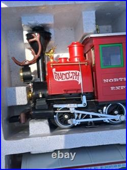 Lehmann LGB 94775 Rudolph North Pole Express G Scale Christmas Train Set 1995