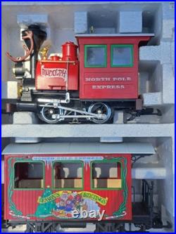 Lehmann LGB 94775 Rudolph North Pole Express G Scale Christmas Train Set 1995