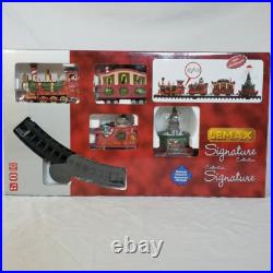 Lemax Santas Wonderland Collection North Pole Railway Train Set Christmas #74223