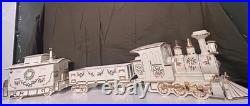 Lenox Holiday Junction 3-Piece Porcelain Train Set 24K Gold Trim Mint Condition