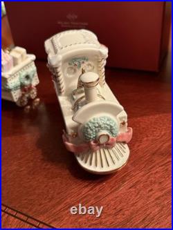 Lenox Holiday Traditions Christmas Train 3 Pc Set BRAND NEW IN BOX COA