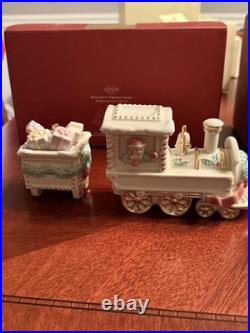 Lenox Holiday Traditions Christmas Train 3 Pc Set BRAND NEW IN BOX COA