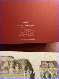 Lenox Holiday Traditions Christmas Train 3 Pc Set BRAND NEW IN BOX COA