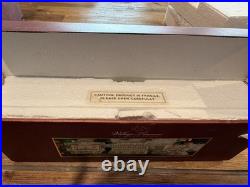 Lenox Mistletoe Park 3 Pc TRAIN SET Village Treasures 2007 IN BOX EUC