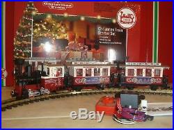 Lgb 72304 Red Christmas Passenger Train Starter Set Complete Brand New In Box