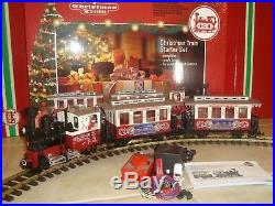 Lgb 72304 Red Christmas Passenger Train Starter Set Complete Brand New In Box