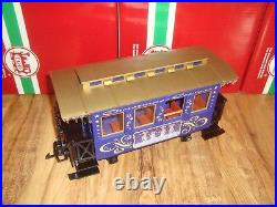 Lgb 72305 Blue 2 Piece Christmas Passenger Car Train Set Brand New No Box