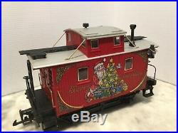 Lgb G Scale 72555 Christmas Rare Train Set In Ob