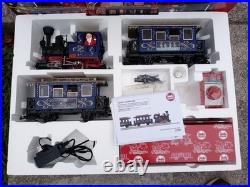 Lgb G Scale Blue Christmas Express Starter Train Set 72305