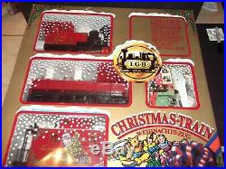 Lgb The Christmas Train Rare Christmas Set Red 72555 Germany
