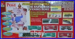 Life Like HO Norman Rockwell Christmas Train Set 433-8683 NIB LifeLike H-O NEW