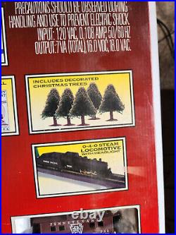 Life-Like Norman Rockwell Christmas Train HO Gauge Train Set NIB