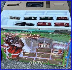 Life-Like Trains HO Scale Gauge Saturday Evening Post Christmas Train Set