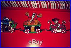 Limited Edition DISNEY EXPRESS HOLIDAY TRAIN PIN COLLECTION RETIRED SET