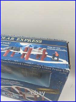 Lionel 11371 Polar Express Little Lines Train Set W Remote Control & Sound New