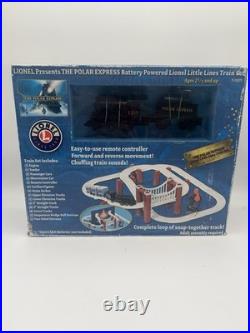 Lionel 11371 Polar Express Little Lines Train Set W Remote Control & Sound. Nib