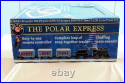 Lionel 11371 Polar Express Little Lines Train Set W Remote Control & Sound. Nib
