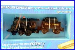 Lionel 11371 Polar Express Little Lines Train Set W Remote Control & Sound. Nib