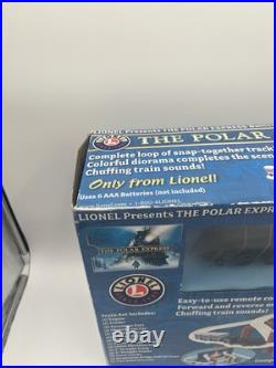 Lionel 11371 Polar Express Little Lines Train Set W Remote Control & Sound. Nib