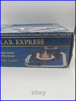 Lionel 11371 Polar Express Little Lines Train Set W Remote Control & Sound. Nib