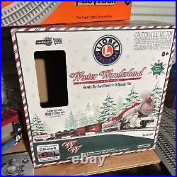 Lionel 1923150 LC Winter Wonderland Train Set Bluetooth Used Lot With Acc