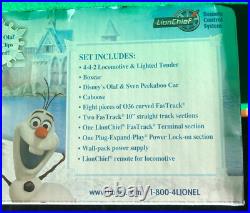 Lionel 2423040 Disney's Frozen Olaf O Gauge LionChief Steam Train Set NEW! NIB Lionel 2423040 Disney's Frozen Olaf O Gauge LionChief Steam Train Set NEW! NIB