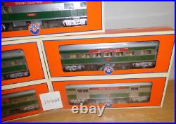 Lionel 2427880 to 920 Christmas Streamlined 5 Car Passenger Set Train O Gauge Lionel 2427880 to 920 Christmas Streamlined 5 Car Passenger Set Train O Gauge