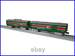 Lionel 2427980 Sleigh Bell Streamlined Passenger Car Train O Gauge 2-Pack Set