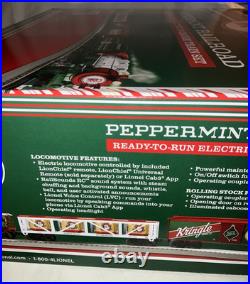 Lionel 2523120 LC Christmas Peppermint RR Train Set LVC O MIB New 2025 Seal