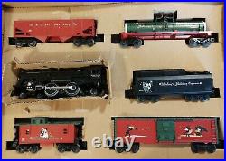 Lionel 31987 Mickey's Holiday Express XMAS Train Set O-Gauge Limited 1000 USED