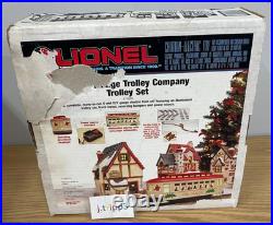 Lionel 6-11809 Christmas Village Motorized Trolley Set Train O-27 Gauge Track