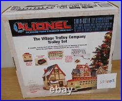 Lionel 6-11809 Christmas Village Motorized Trolley Set Train O-27 Gauge Track Lionel 6-11809 Christmas Village Motorized Trolley Set Train O-27 Gauge Track