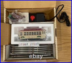 Lionel 6-11809 Christmas Village Motorized Trolley Set Train O-27 Gauge Track
