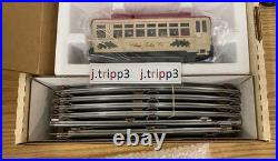 Lionel 6-11809 Christmas Village Motorized Trolley Set Train O-27 Gauge Track