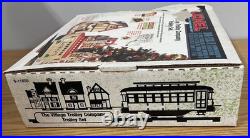 Lionel 6-11809 Christmas Village Motorized Trolley Set Train O-27 Gauge Track