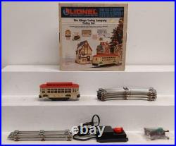 Lionel 6-11809 O Gauge The Village Trolley Christmas Train Set NIB