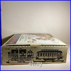 Lionel 6-11809 The Village Trolley Christmas O Gauge Train Set EX/Box