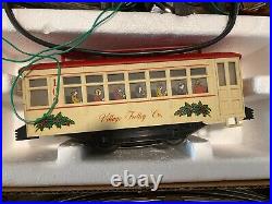 Lionel 6-11809 The Village Trolley Christmas Train Set/Box