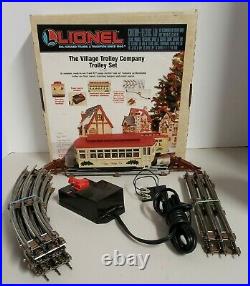 Lionel 6-11809 The Village Trolley Company Christmas O Gauge Train Set withBox